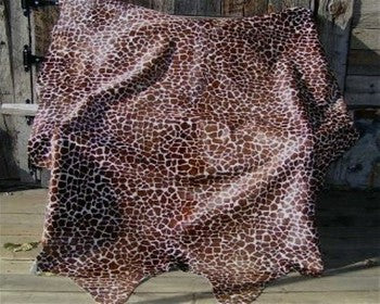 Baby Giraffe Cowhide Brown-Beige