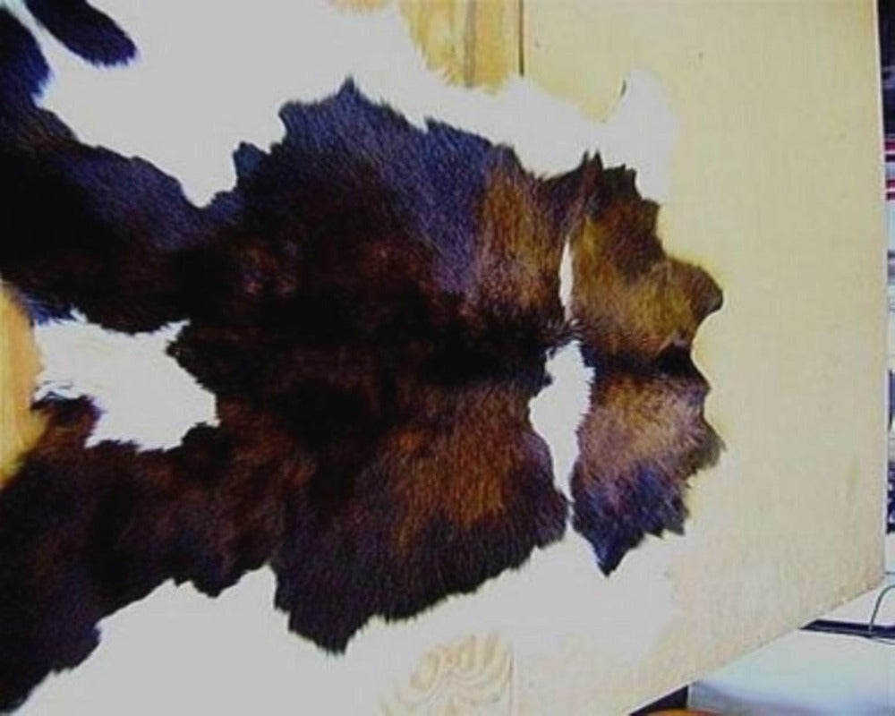 Tricolor Calfskin Throw