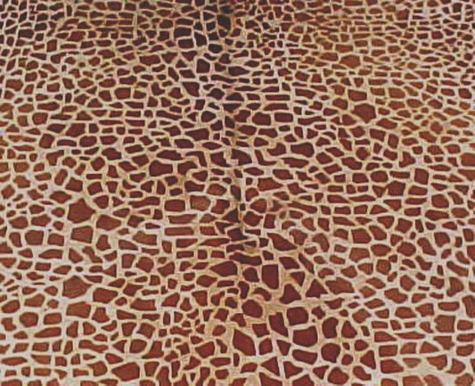 Giraffe Cowhide Chestnut-Beige