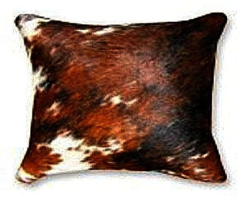 Tricolor Cow hide Pillows