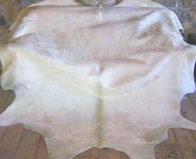 White Cowhide Rug